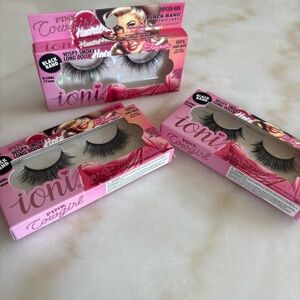 Ioni Cowgirl Lashes “Eleanor” Wispy Smoky Long Doll black strip lashes 
17mm